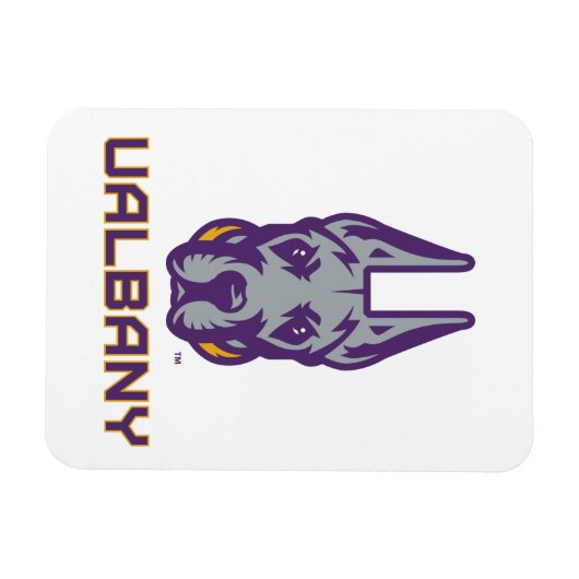 ユニバーシティアットアルバニーグレートダネス マグネット (横)