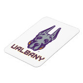 ユニバーシティアットアルバニーグレートダネス マグネット (左側)