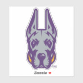 ユニバーシティアットアルバニーグレートダネマスコットヘッド シール (シート)