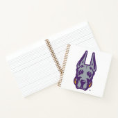 ユニバーシティアットアルバニーグレートダネマスコットヘッド ノートブック (内部)