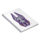 ユニバーシティアットアルバニーグレートダネマスコットヘッド ノートブック (右側)