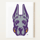 ユニバーシティアットアルバニーグレートダネマスコットヘッド プランナー手帳 (裏面)