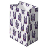 ユニバーシティアットアルバニーグレートダネマスコットヘッド ミディアムペーパーバッグ (裏面アングル)