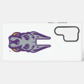 ユニバーシティアットアルバニーグレートダネマスコットヘッド SAMSUNG GALAXYケース (裏面横)