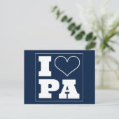 ユニバーシティパーク(PA)テールゲート招待状 ポストカード (スタンド正面)