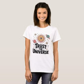 ユニバースを信じて ミスティックサン アイ セレスト Tシャツ (正面フル)