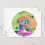 ユニバースキングピジョンヨガシリーズ ポストカード (正面/裏面)