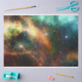 ユニバースコスモスデコページティッシュペーパー 薄葉紙 (クラフト)