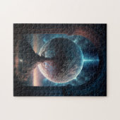ユニバースコズミックツリーシュルレアルファンタジーアート ジグソーパズル (横)