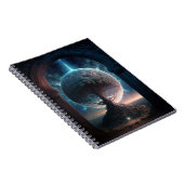 ユニバースコズミックツリーシュルレアルファンタジーアート ノートブック (右側)