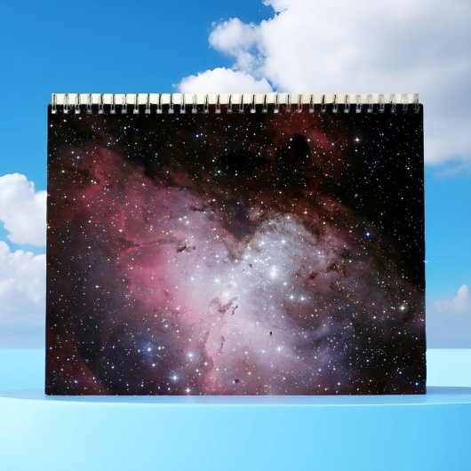 ユニバーススター銀河系NASA宇宙写真2025 カレンダー