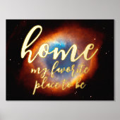 ユニバース ヘリックス - 神の目 1 箔ポスター (正面)