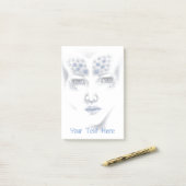 ユニバ恋しく思ースエイリアンレディオリジナルアート付箋 ポストイット (デスク上)