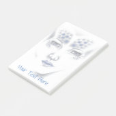 ユニバ恋しく思ースエイリアンレディオリジナルアート付箋 ポストイット (アングル)