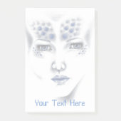 ユニバ恋しく思ースエイリアンレディオリジナルアート付箋 ポストイット (正面)