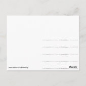 ユニバ聞ス・アートの音楽のはがきに ポストカード (裏面)