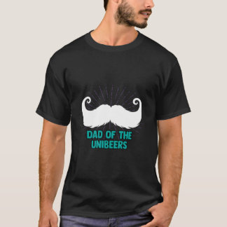 ユニビアーズのパパの面白画像 ビール好き Tシャツ