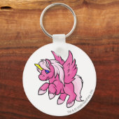 ユニピンク キーホルダー (正面)