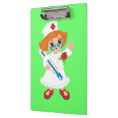 ユニフォームのナース クリップボード (左)