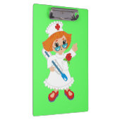 ユニフォームのナース クリップボード (右)