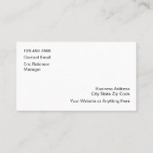 ユニフォーム医療スクラップストア 名刺 (裏面)