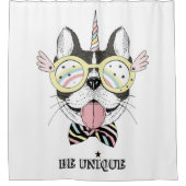 ユニフランスのコーン シャワーカーテン (正面)