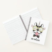 ユニフランスのコーン ノートブック (内部)