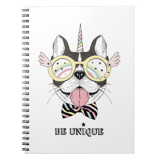 ユニフランスのコーン ノートブック (正面)