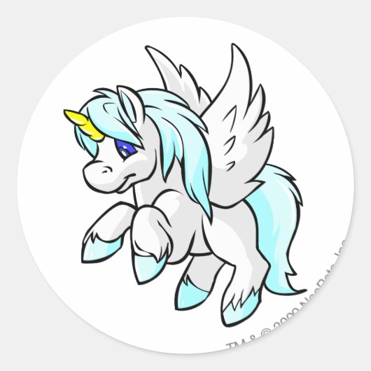 ユニホワイト ラウンドシール (正面)