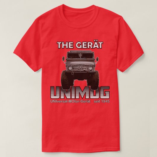 ユニモ素晴らしグUNIversalMOtorGertフロント Tシャツ (デザイン正面)