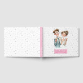 ユニークおもしろい予測できな結婚Coule's Guest Book ゲストブック (全面)