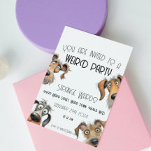 ユニークおもしろい犬パーティー