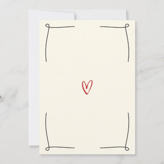 ユニークお洒落手引き結婚の セーブザデート (裏面)