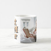 ユニークかわいらし最高のタイポグラフィママ コーヒーマグカップ (中央)