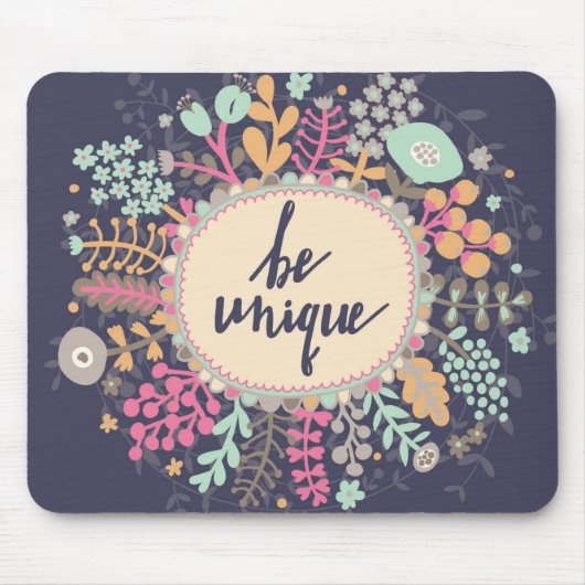 ユニークがあって下さい マウスパッド (正面)