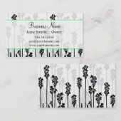 ユニークではっきりしたな名刺のテンプレート 名刺 (正面/裏面)