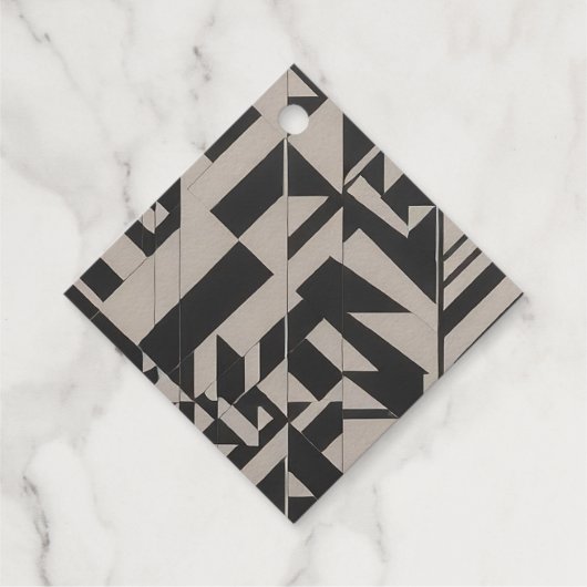 ユニークでカッコいいホイルの贈り物 フェイバータグ (裏面)