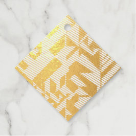 ユニークでカッコいいホイルの贈り物 フェイバータグ