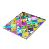 ユニークでカラフルなセラミックタイル タイル (側面)