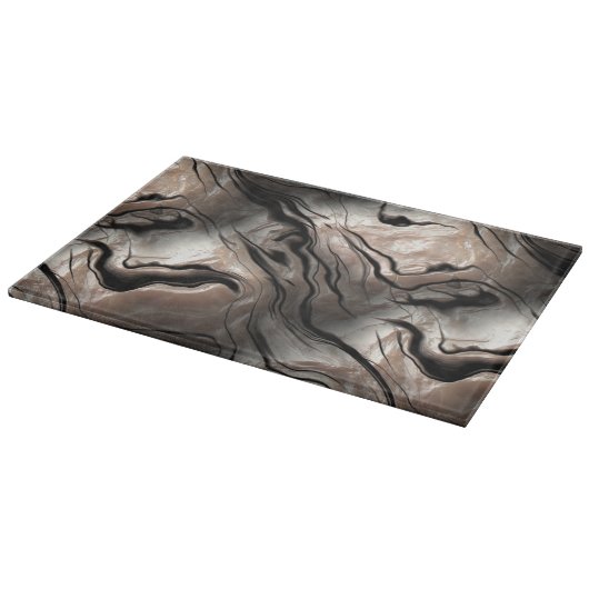 ユニークでクールなストーン大理石パターン カッティングボード (角)
