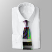 ユニークでパターン（の模様が）あるでカラフルなタイはカスタマイズ ネクタイ (タイ)