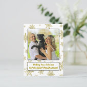 ユニークで楽しいオールシーズン ホリデーカード シーズンポストカード (スタンド正面)