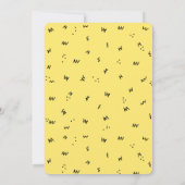 ユニークで楽しい新年のパーティー招待状 招待状 (裏面)