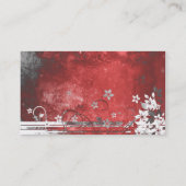 ユニークで汚い名刺 名刺 (裏面)