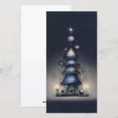 ユニークで珍しいクリスマスカード シーズンカード (正面/裏面)