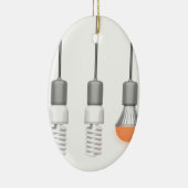 ユニークで白熱［赤熱］光を放つなLEDライト セラミックオーナメント (右)
