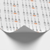 ユニークで白熱［赤熱］光を放つなLEDライト ラッピングペーパー (角)