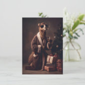 ユニークで面白い大人向けクリスマスカード シーズンカード (スタンド正面)