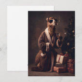 ユニークで面白い大人向けクリスマスカード シーズンカード (正面/裏面)
