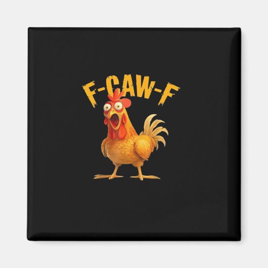 ユニークで面白いF-Caw-F マグネット (正面)